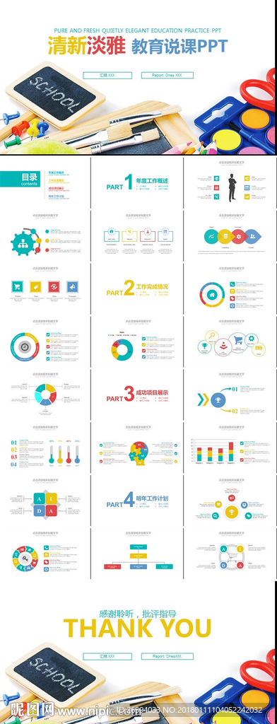 儿童幼教师说课公开课课件PPT