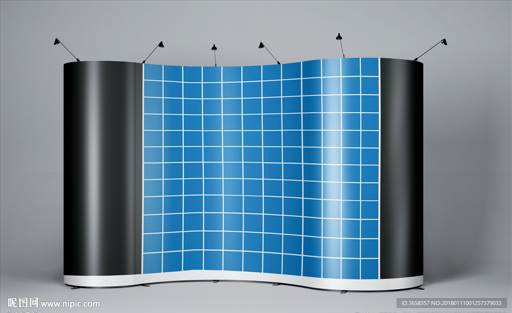 SI终端展示会展广告样机