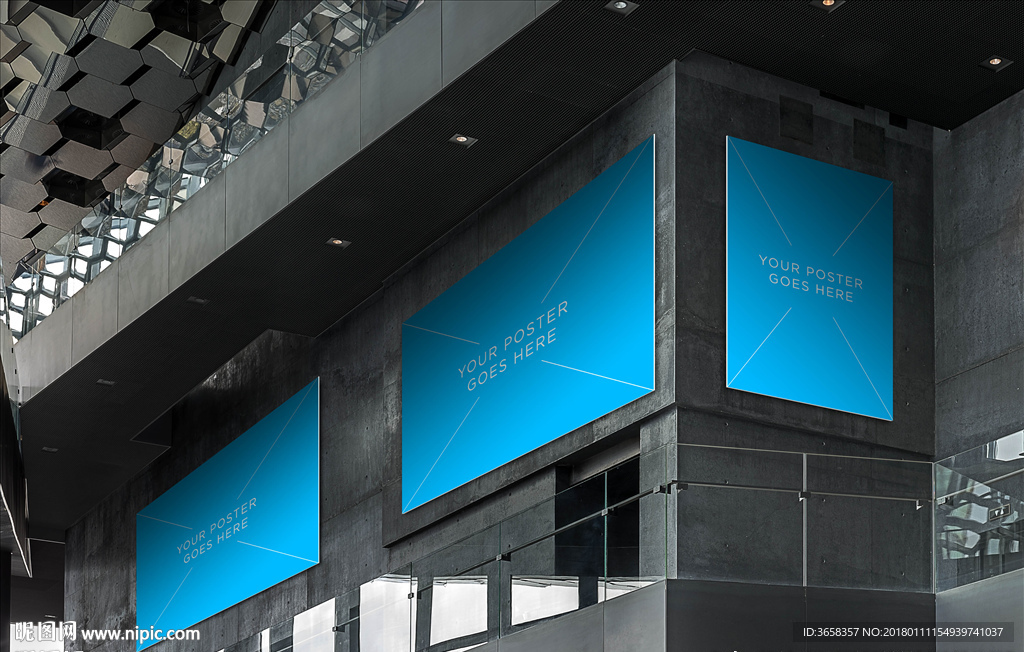 海报展示样机