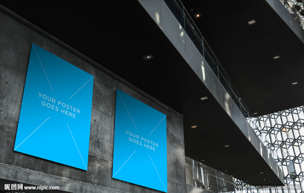 海报展示样机