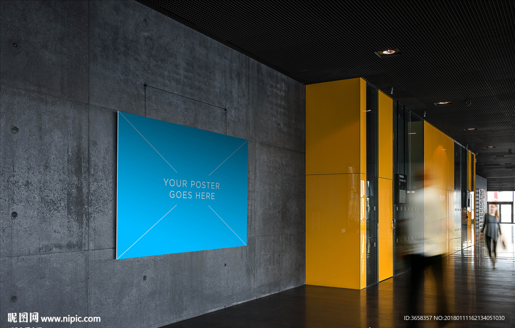 海报展示样机