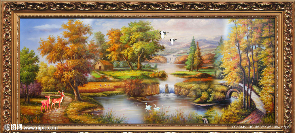 风景油画