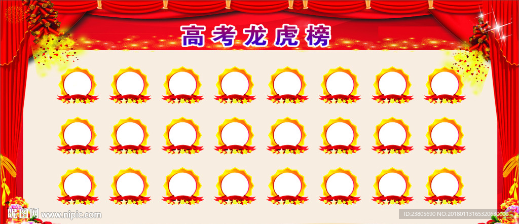 高考考试优秀学生排行榜