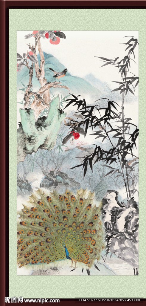 孔雀图