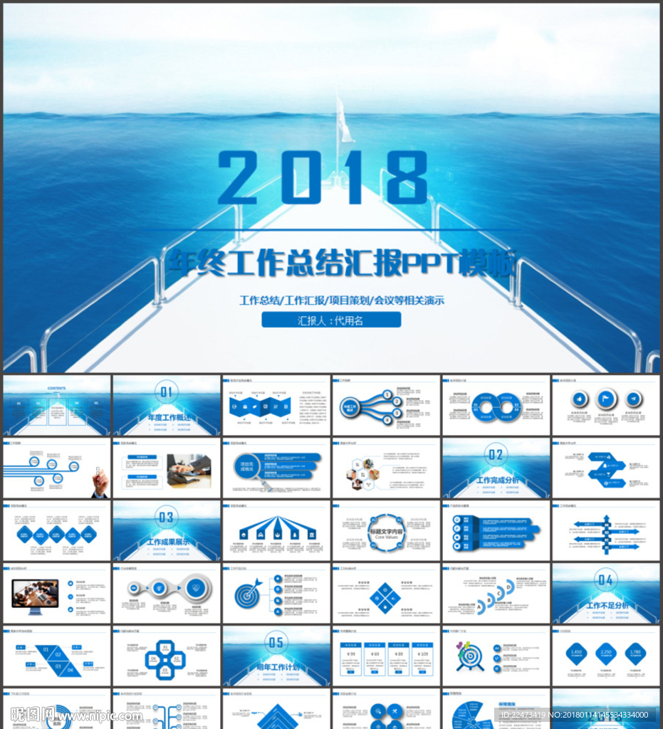 年终总结ppt