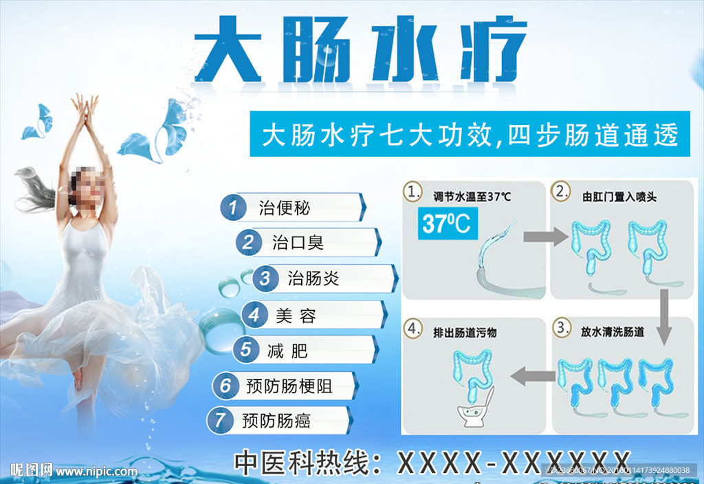 大肠水疗广告作品