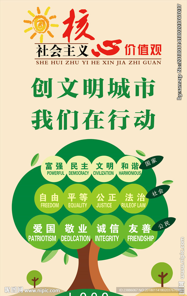 创建文明城市作品