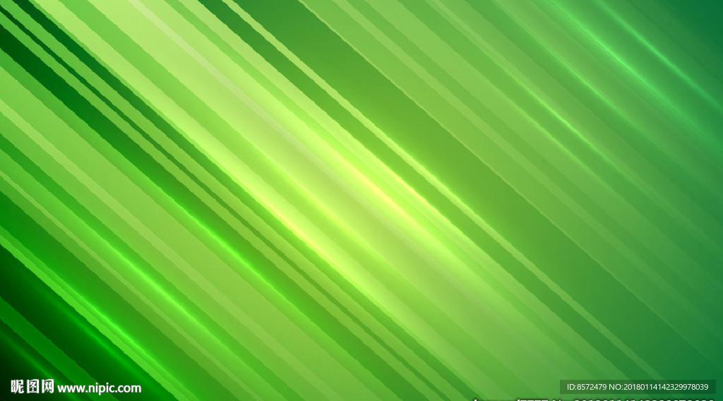 绿色动感线条背景