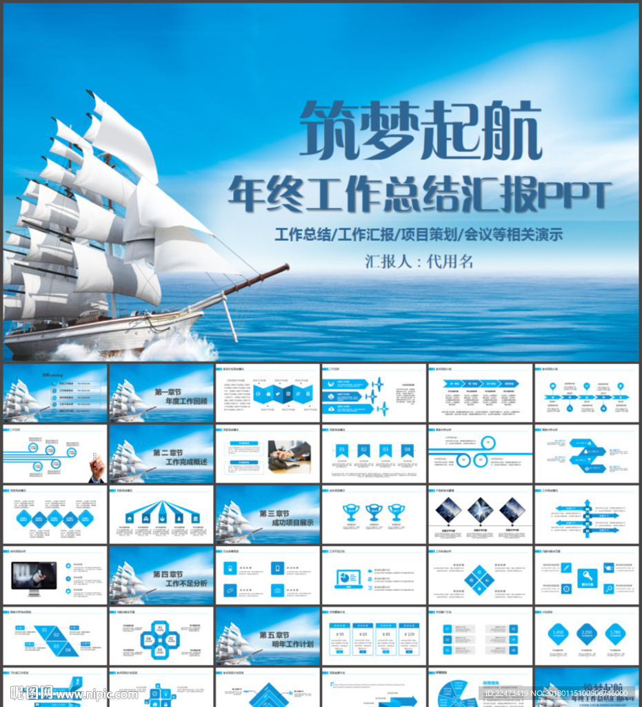 年终总结ppt