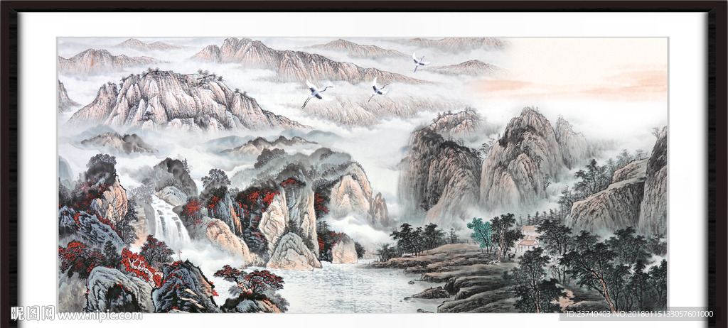 国画山水