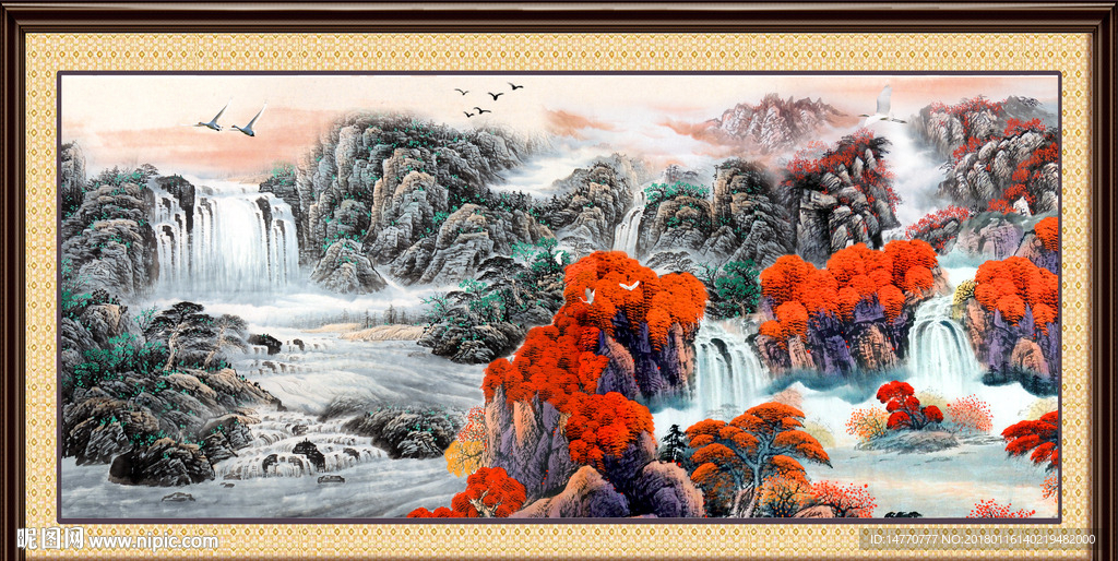 国画山水