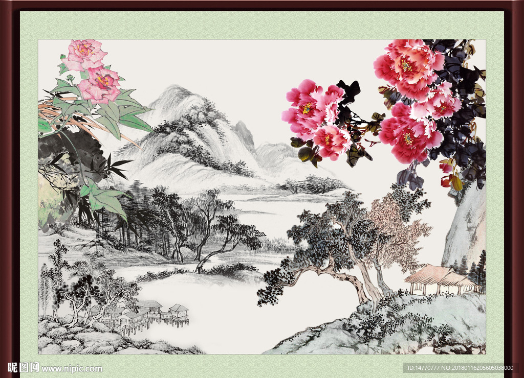 国画风景
