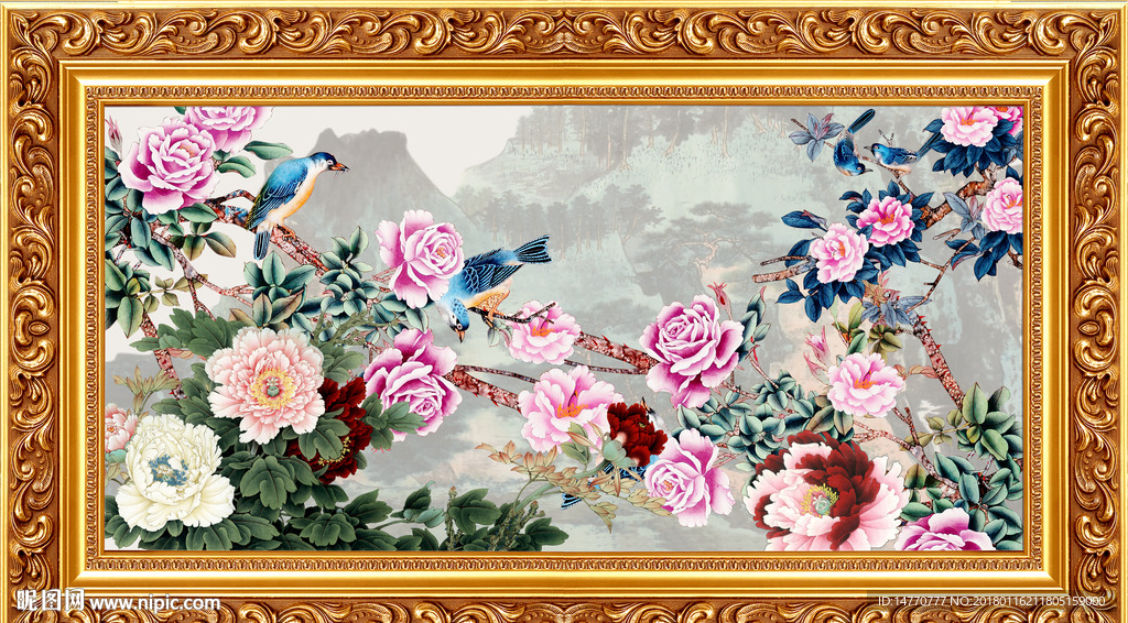 花鸟国画