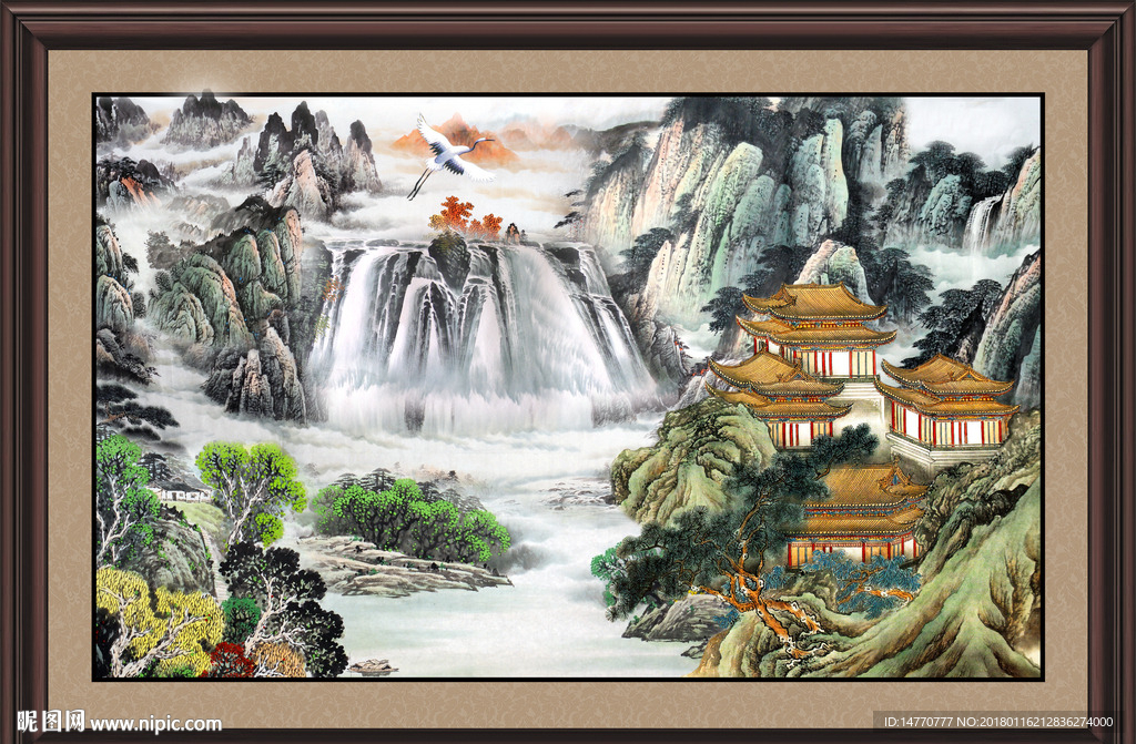 山水国画
