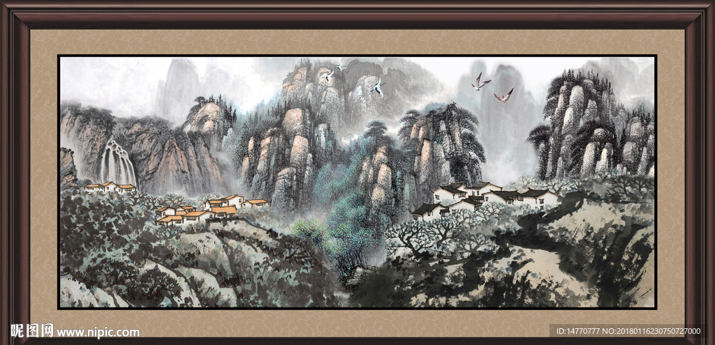 水墨国画