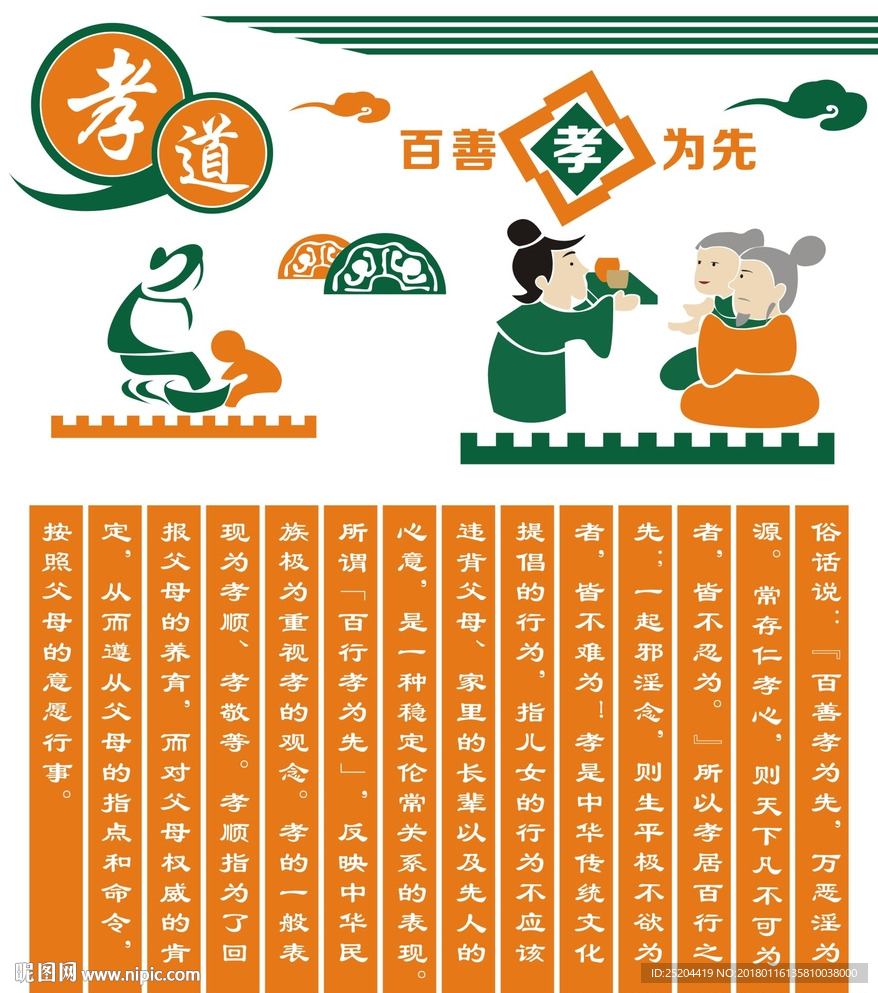 孝道文化墙