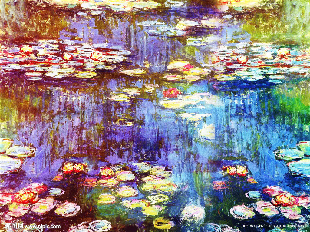 花卉油画