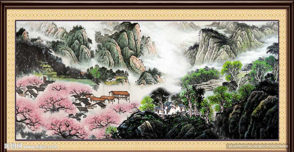 国画山水