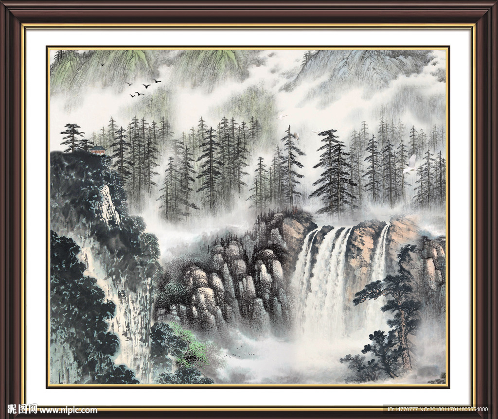 山水国画