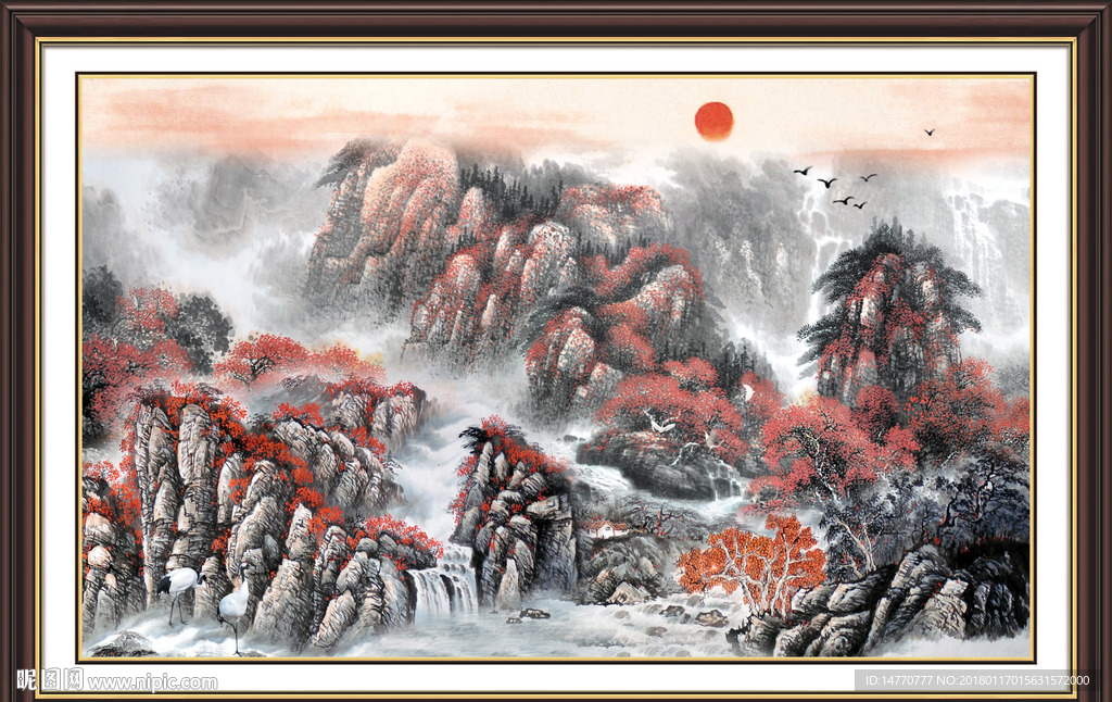 国画山水