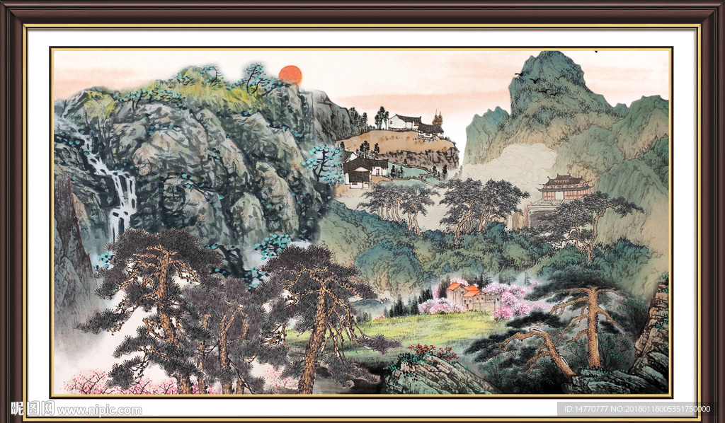 国画风景