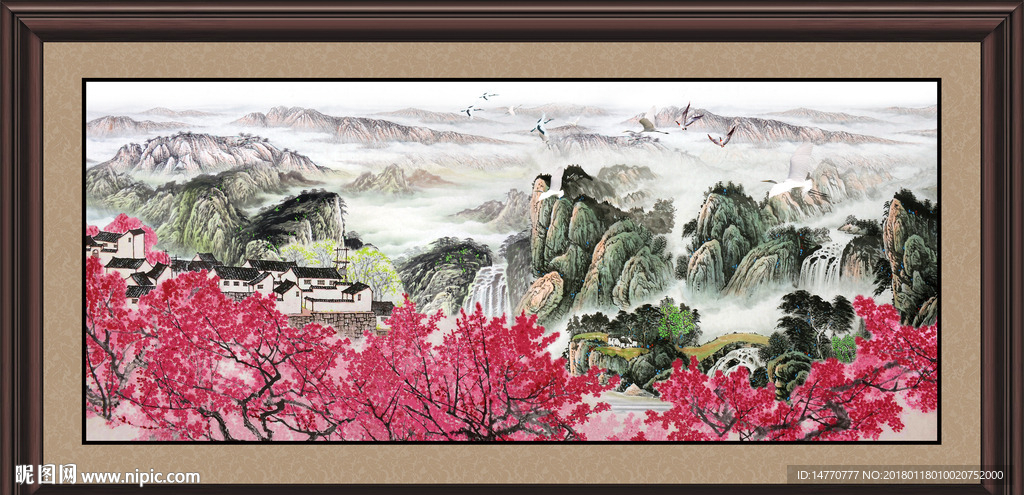 国画山水