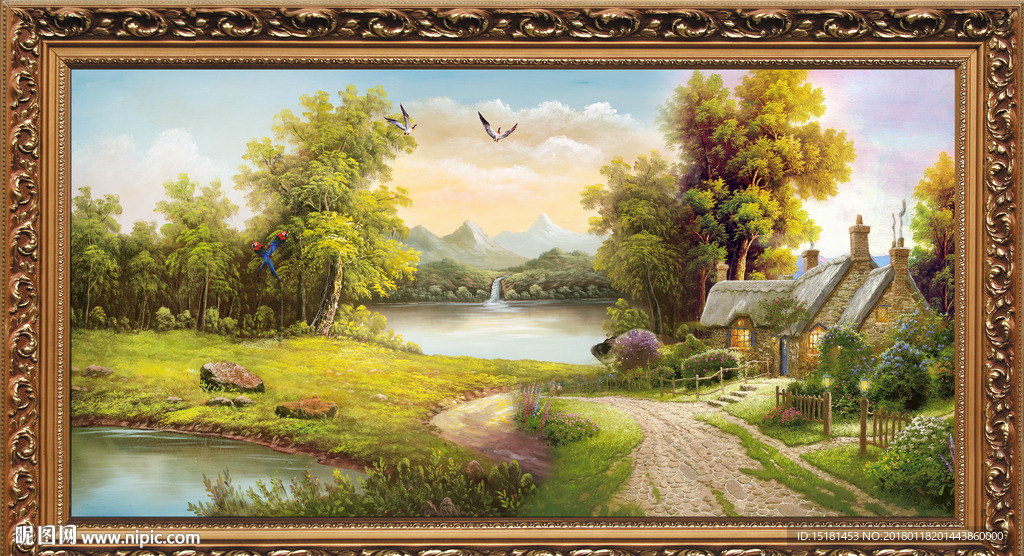 风景油画