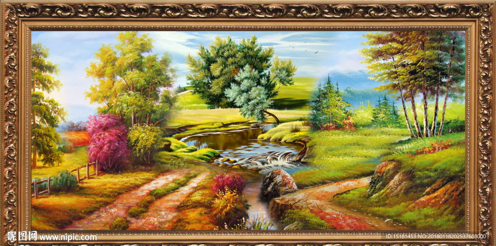 风景油画