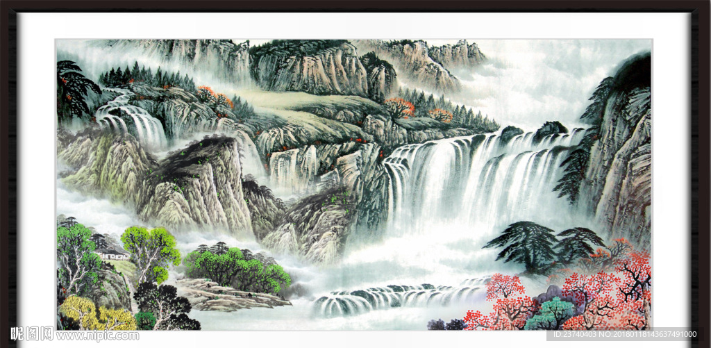 山水国画