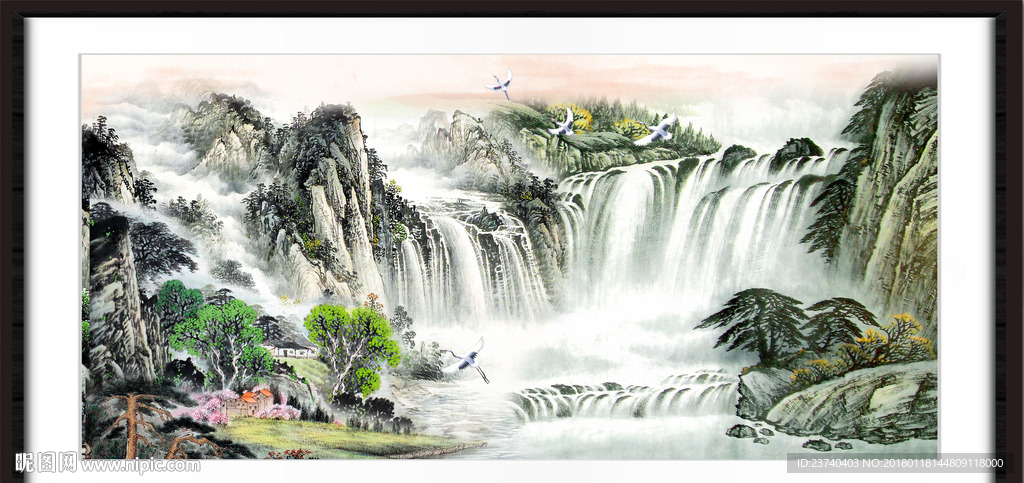 山水国画