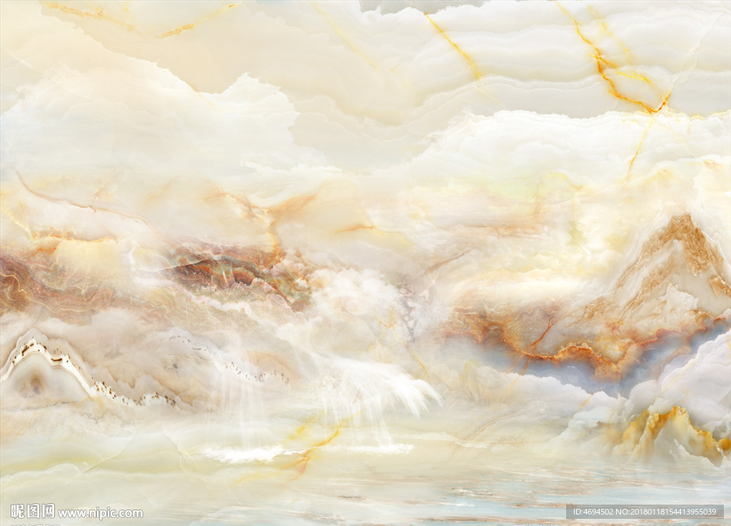 大气山水高清石纹大理石纹背景墙