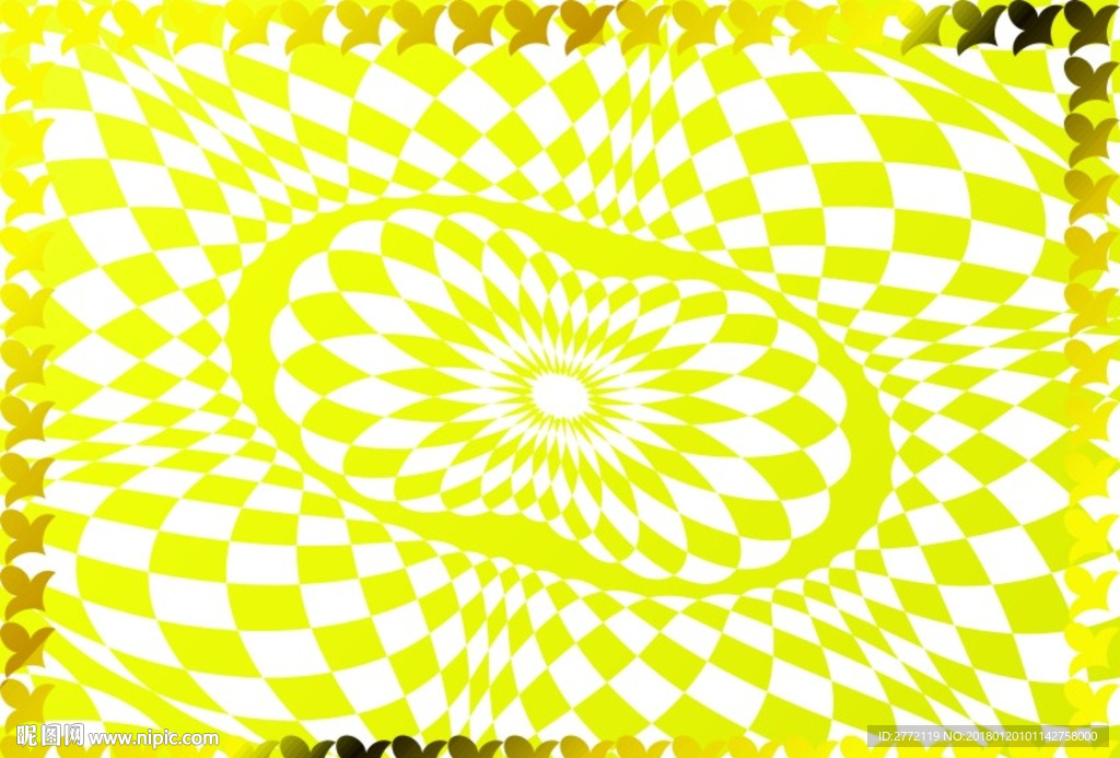 香蕉黄 农业证书纹