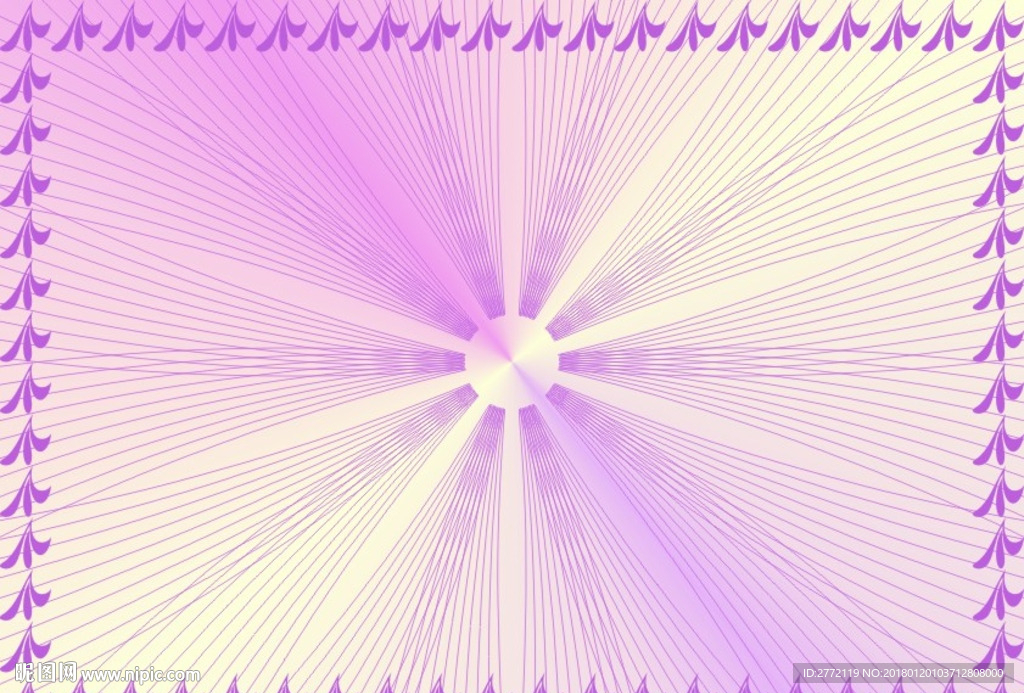 粉红都都 商业证书纹