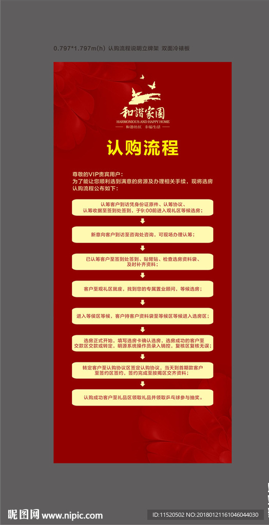 地产开盘认购说明