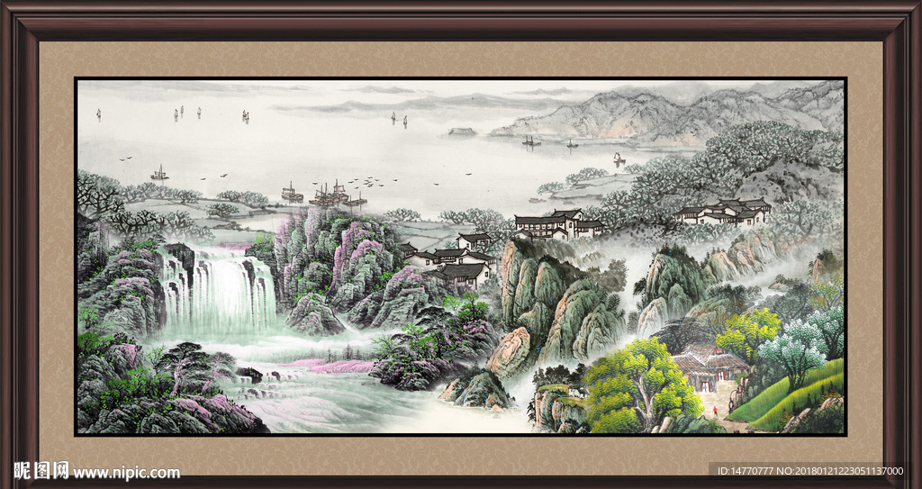 国画山水