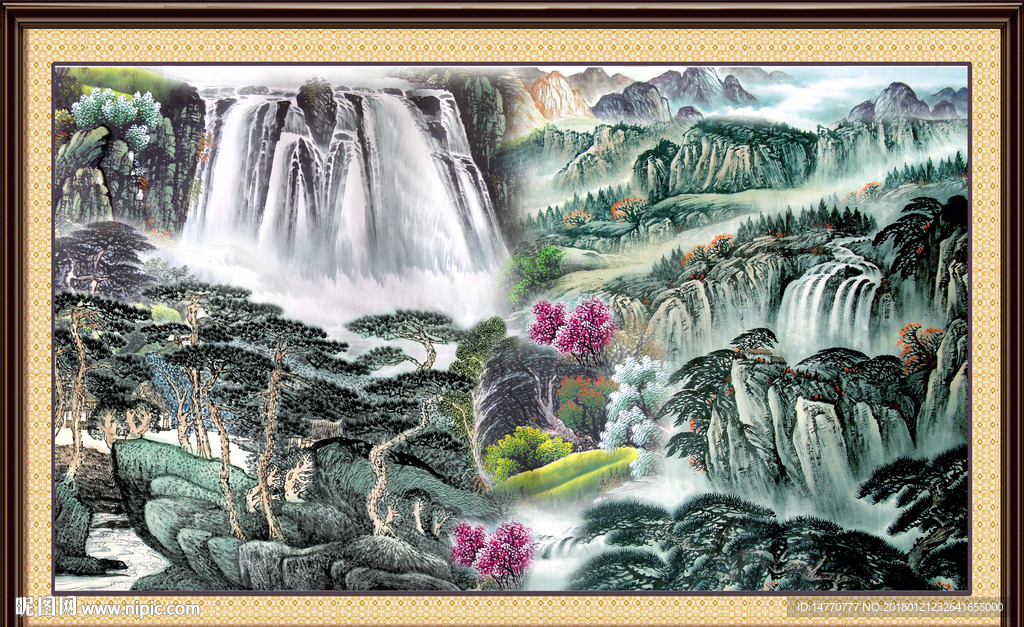 国画山水