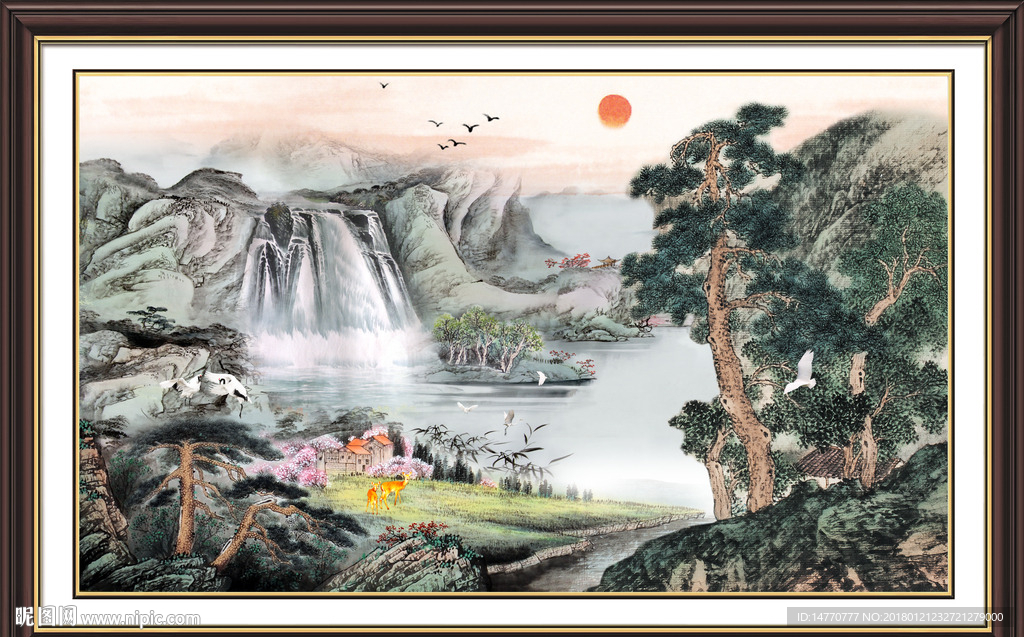 国画山水