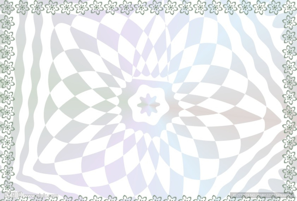 紫气东来 特约证书纹