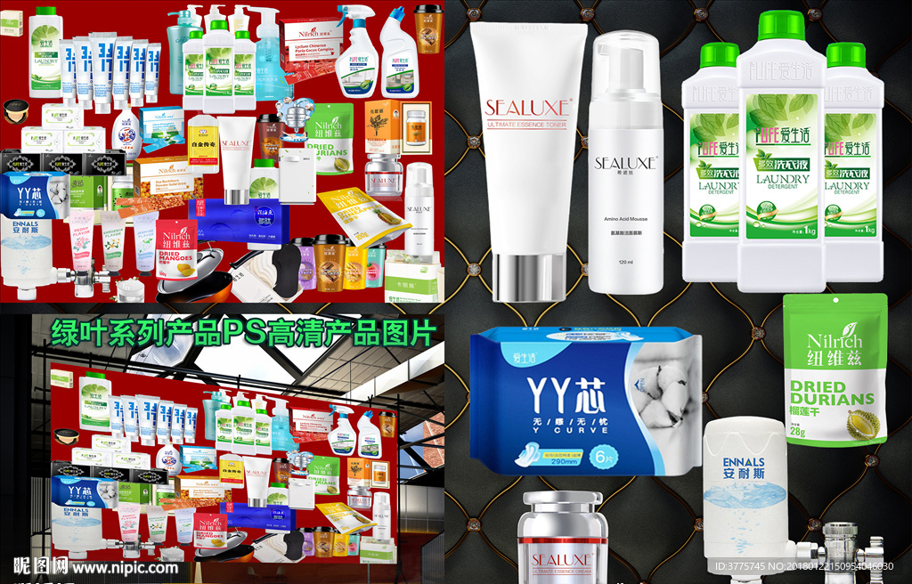 苏州绿叶高端产品系列元素高清图