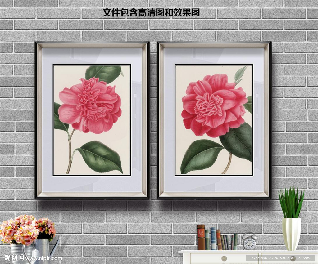 纯手绘花鸟图