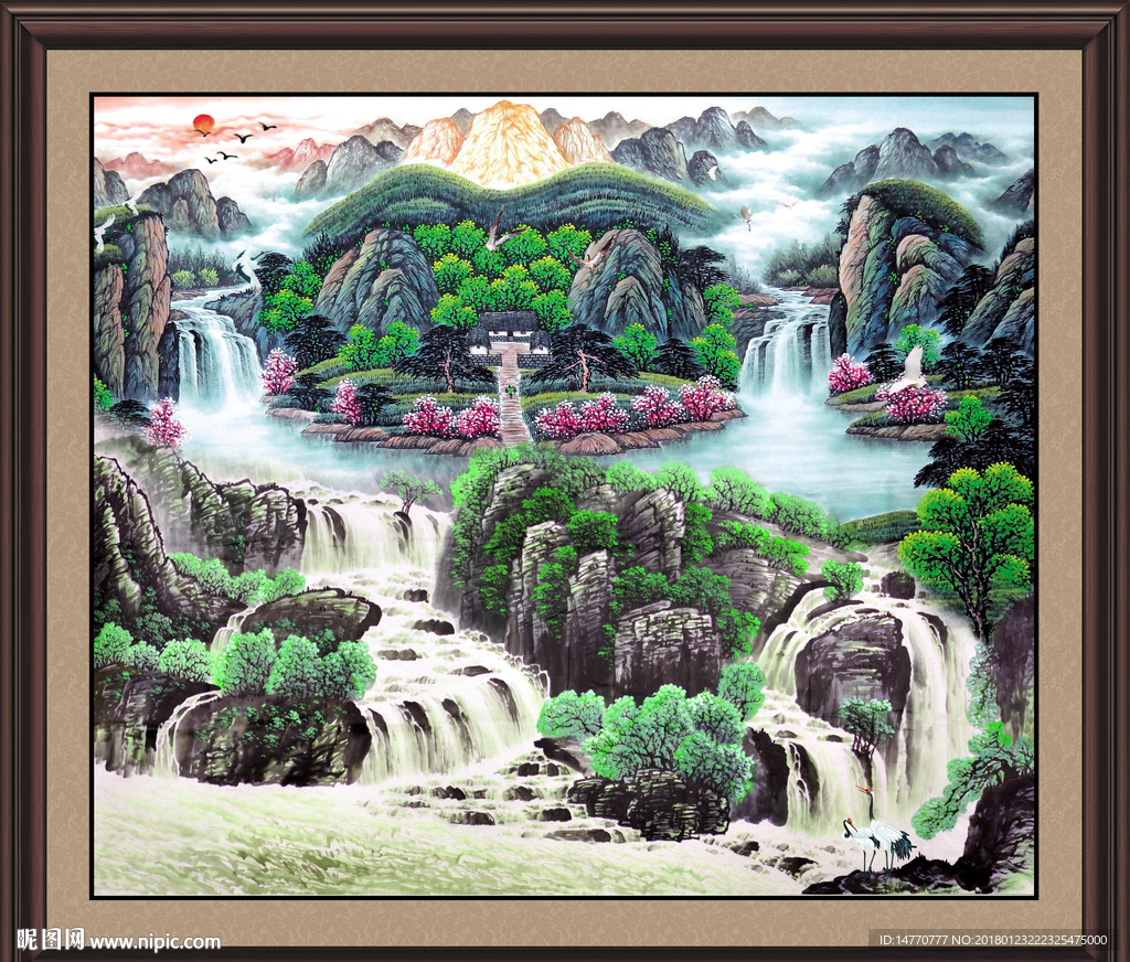 国画山水