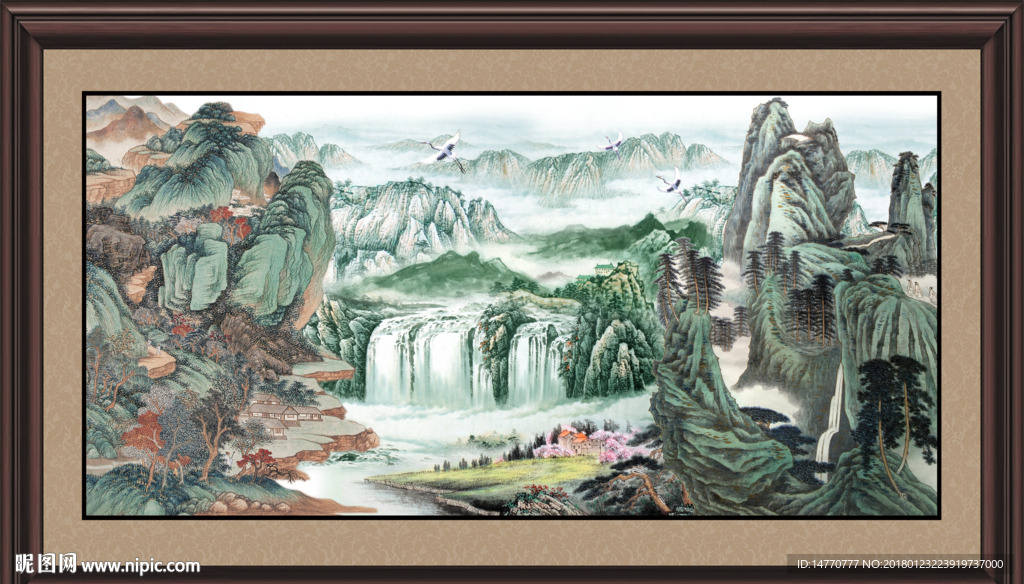 国画山水