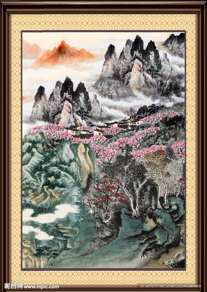 国画山水
