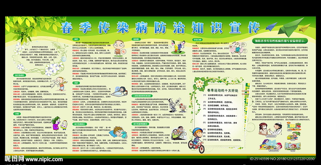 春季传染病防治知识宣传