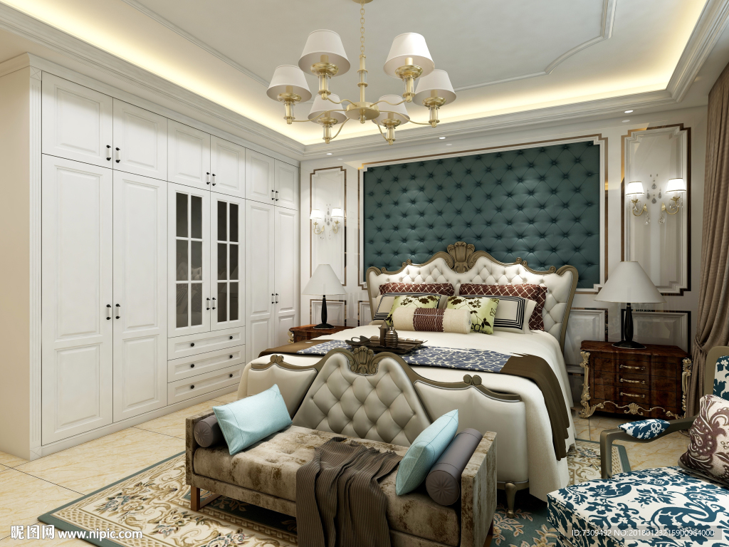 欧式室内装修效果图