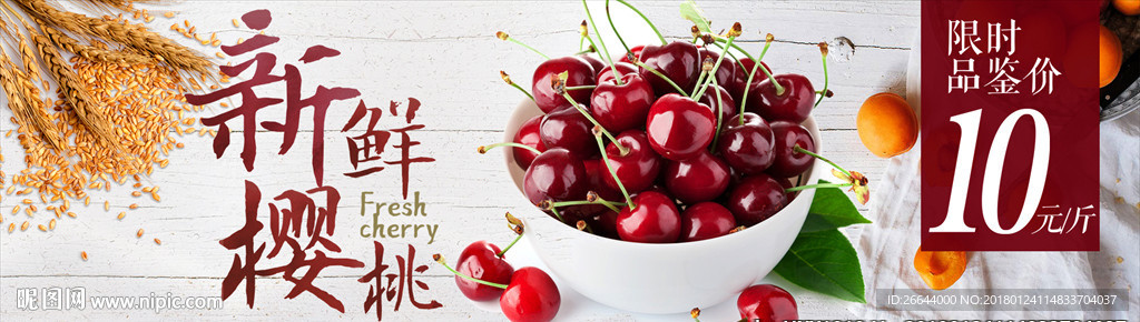 新鲜水果时令蔬菜首页广告图
