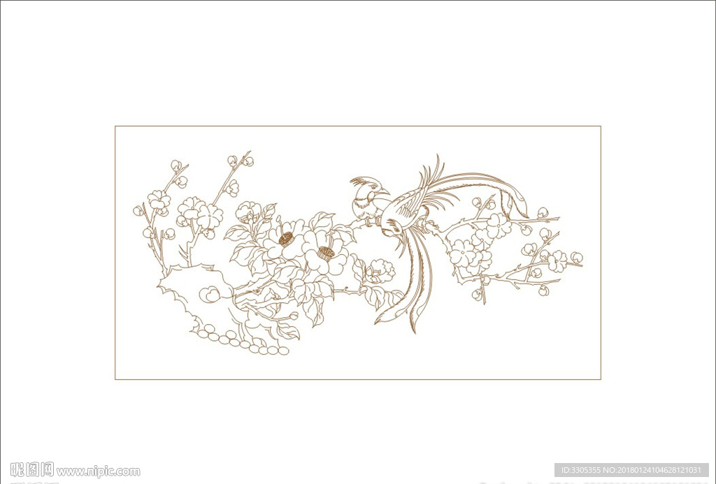 桃花鸟