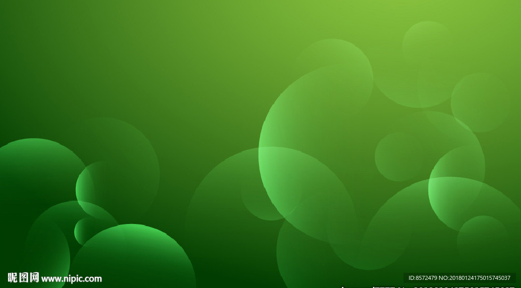 绿色光圈背景