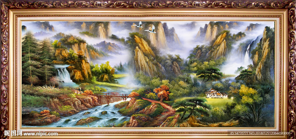 油画风景