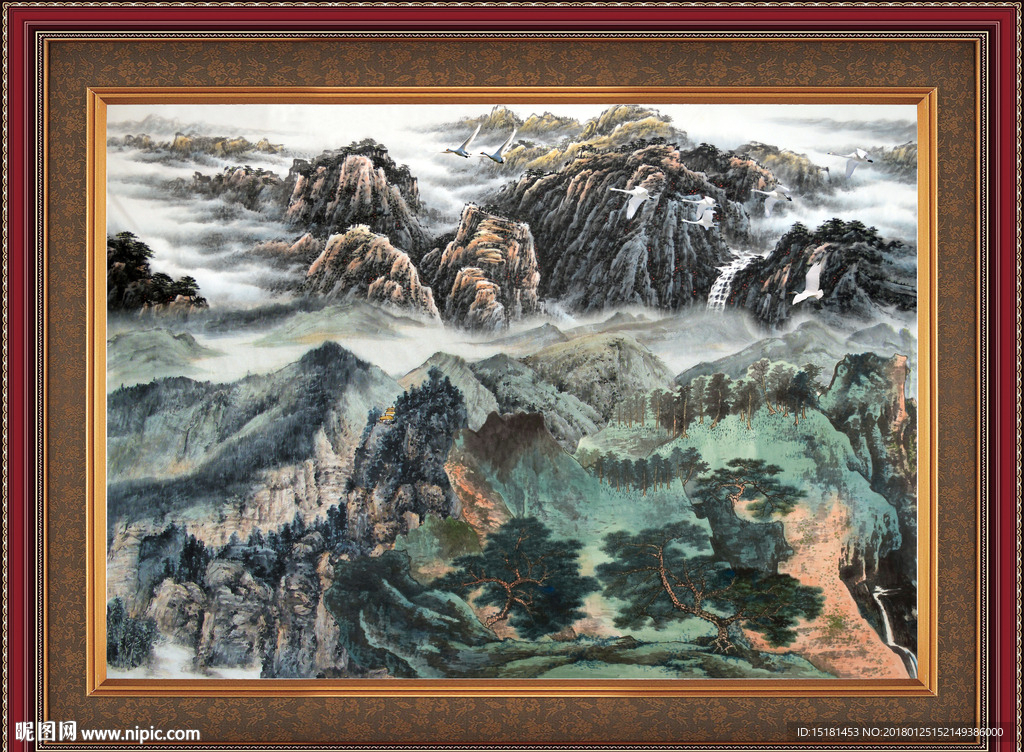 国画山水
